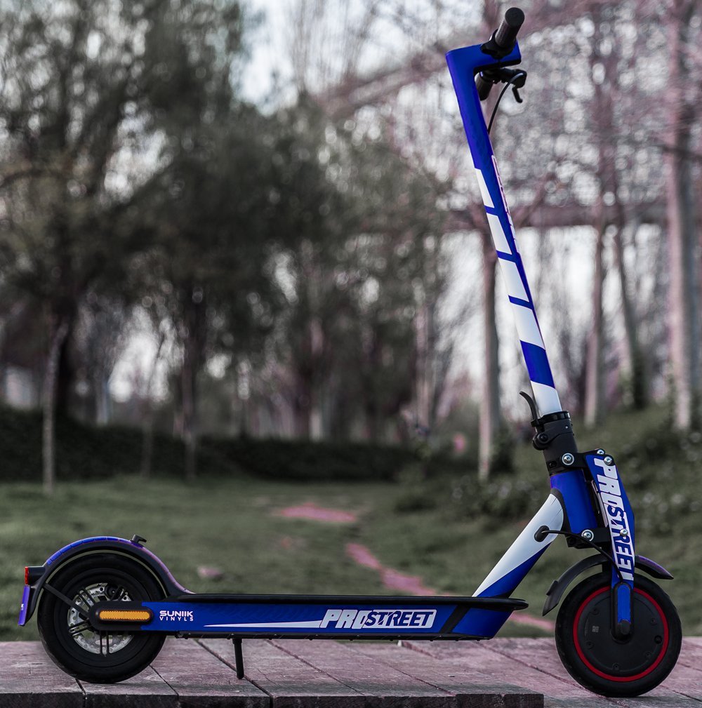 Vinilo para Xiaomi PROSTREET (azul) - Kit completo - Imagen 4