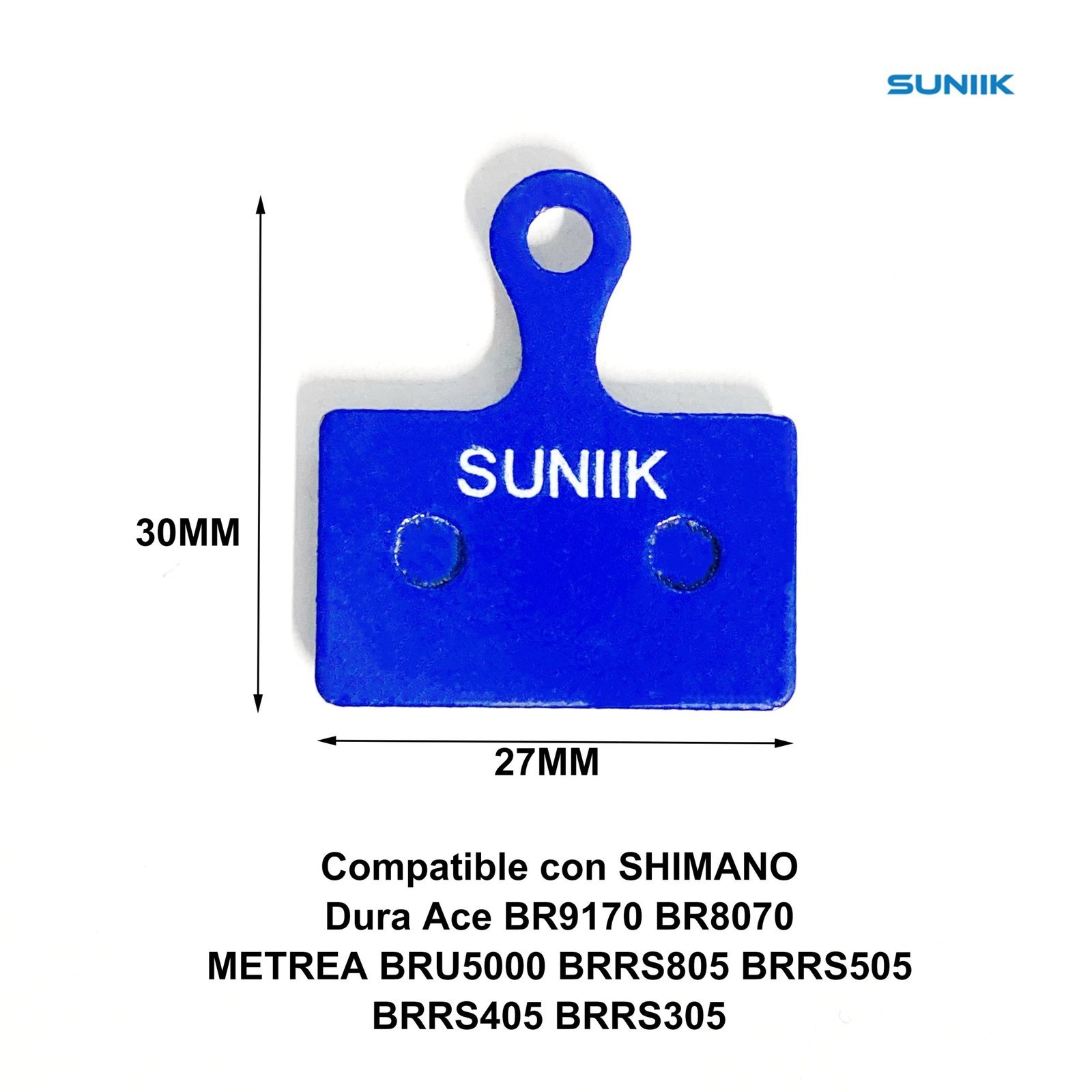 Pastilla de freno resina de disco hidráulico 1055 - Calidad premium - Imagen 2