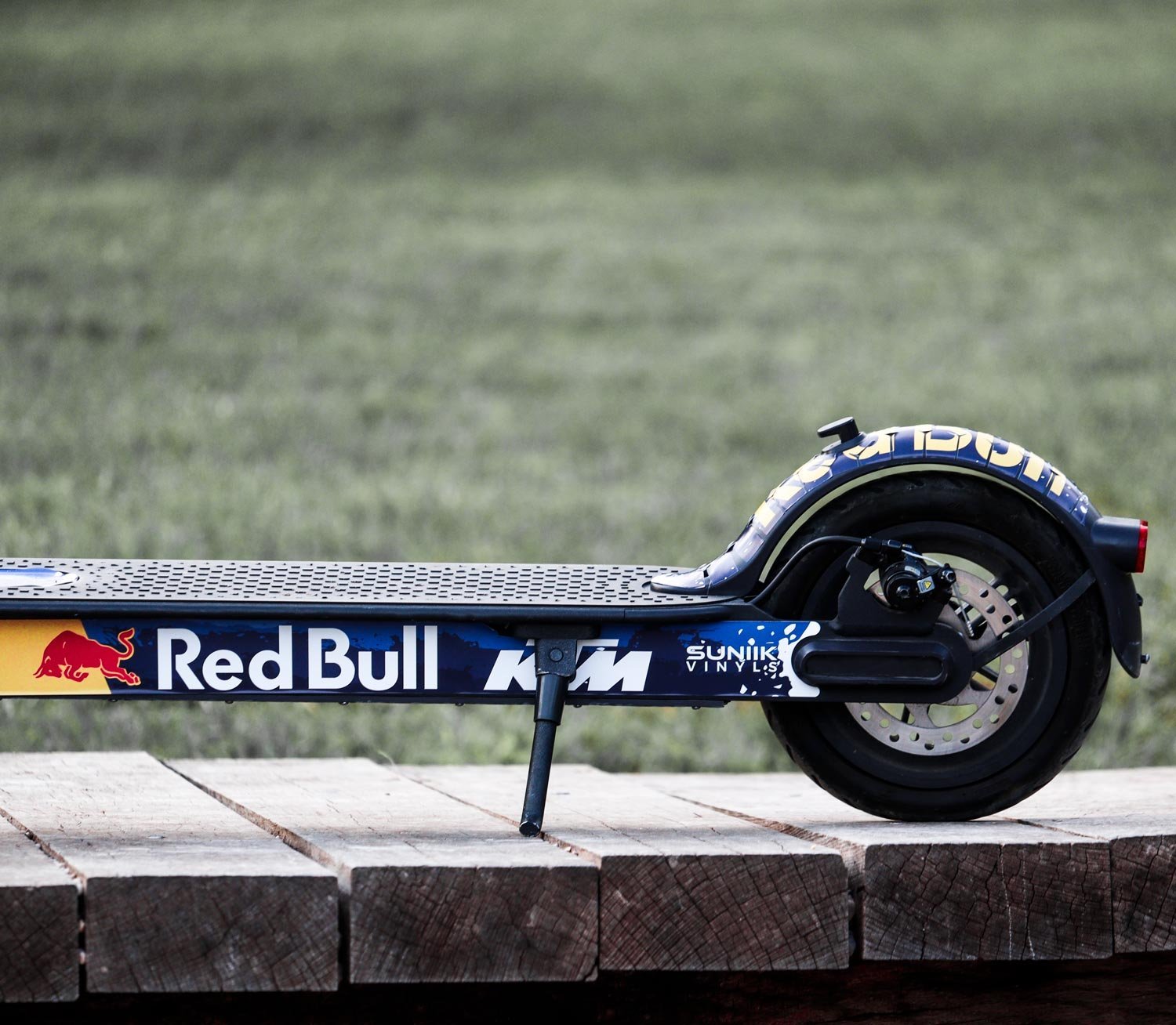 Vinilo Redbull X KTM para Xiaomi (Azul) - Kit completo - Imagen 6
