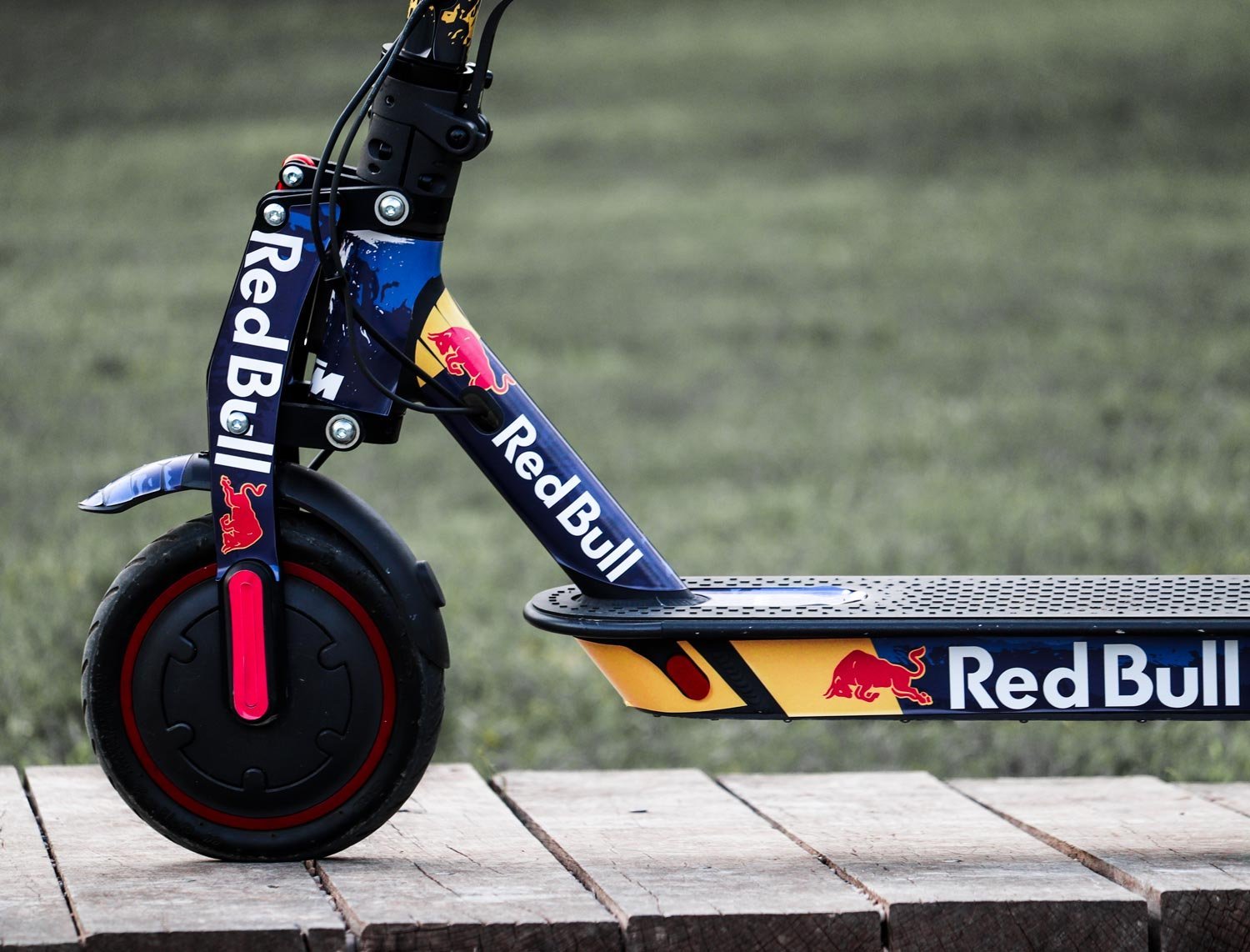 Vinilo Redbull X KTM para Xiaomi (Azul) - Kit completo - Imagen 5