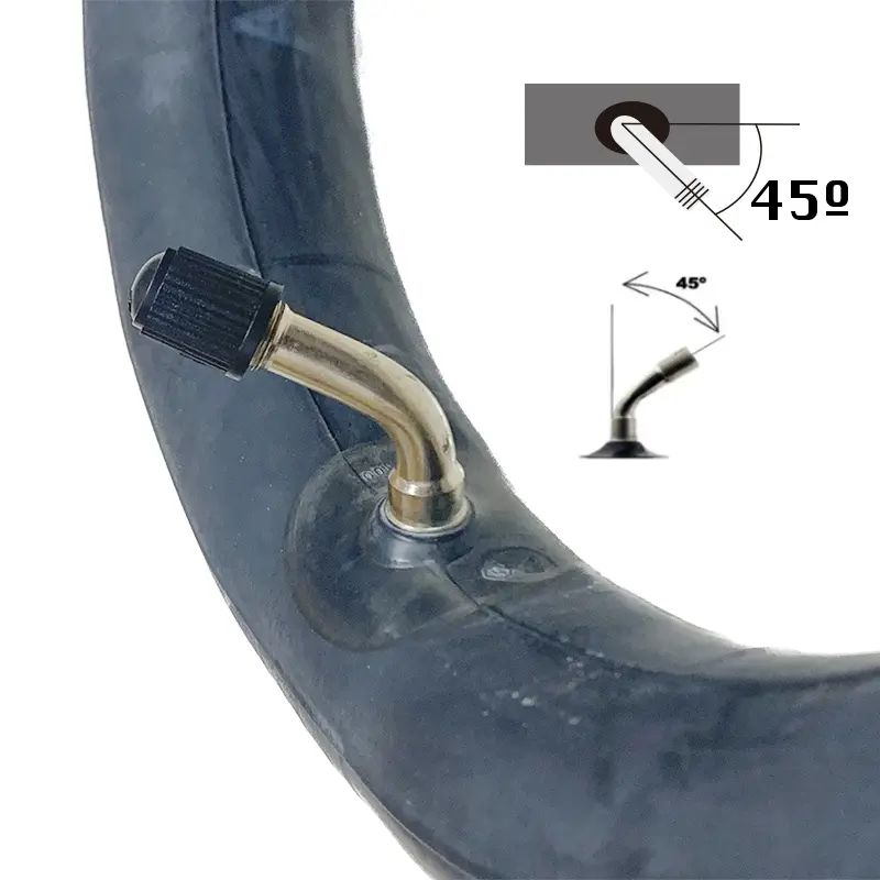 Cámara de aire 10x3 - 255x80 (válvula 45º 90º) (estándar)