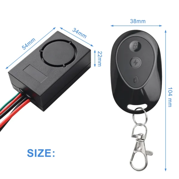 Alarma antirrobo para patinete eléctrico compatible con xiaomi - Imagen 5