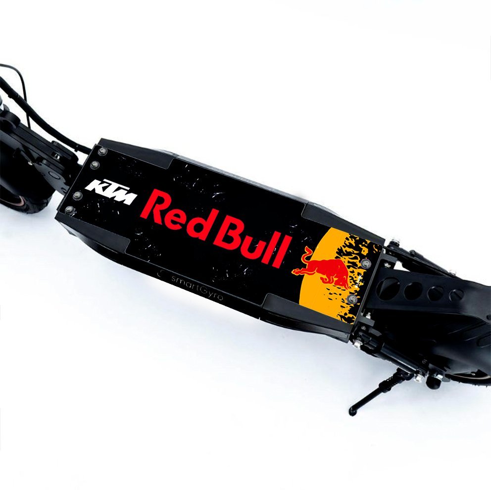 Vinilo para Smartgyro Redbull (Negro) - Sin base antideslizante