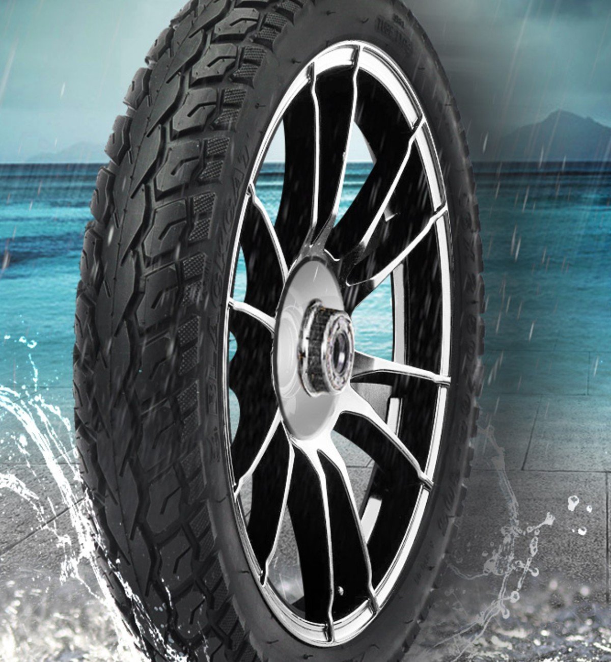 Neumático 16x2,5 Tubetype