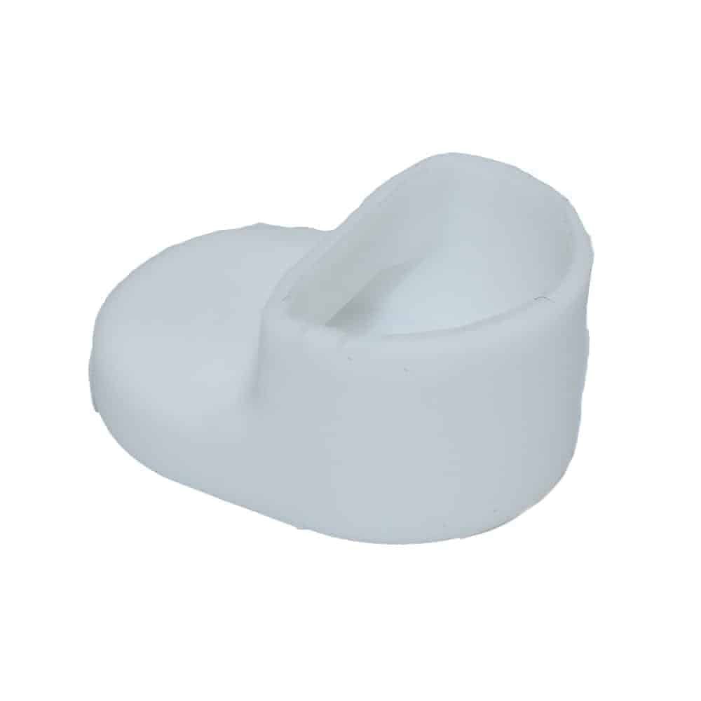 Goma protector gancho guardabarros trasero blanco para Xiaomi