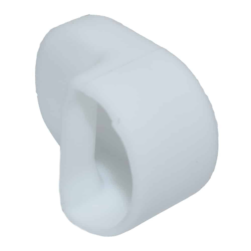 Goma protector gancho guardabarros trasero blanco para Xiaomi - Imagen 2