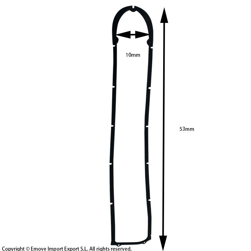 Junta goma de tapa batería para Xiaomi PRO 1 y Xiaomi Pro 2 (1 par) - Imagen 2