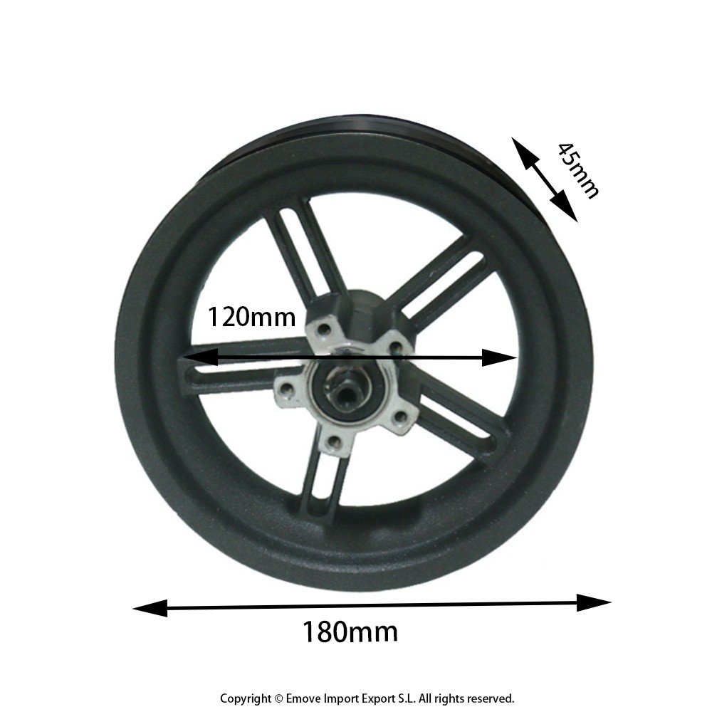 Llanta trasera para Xiaomi M365, 1S y Essential - Imagen 3