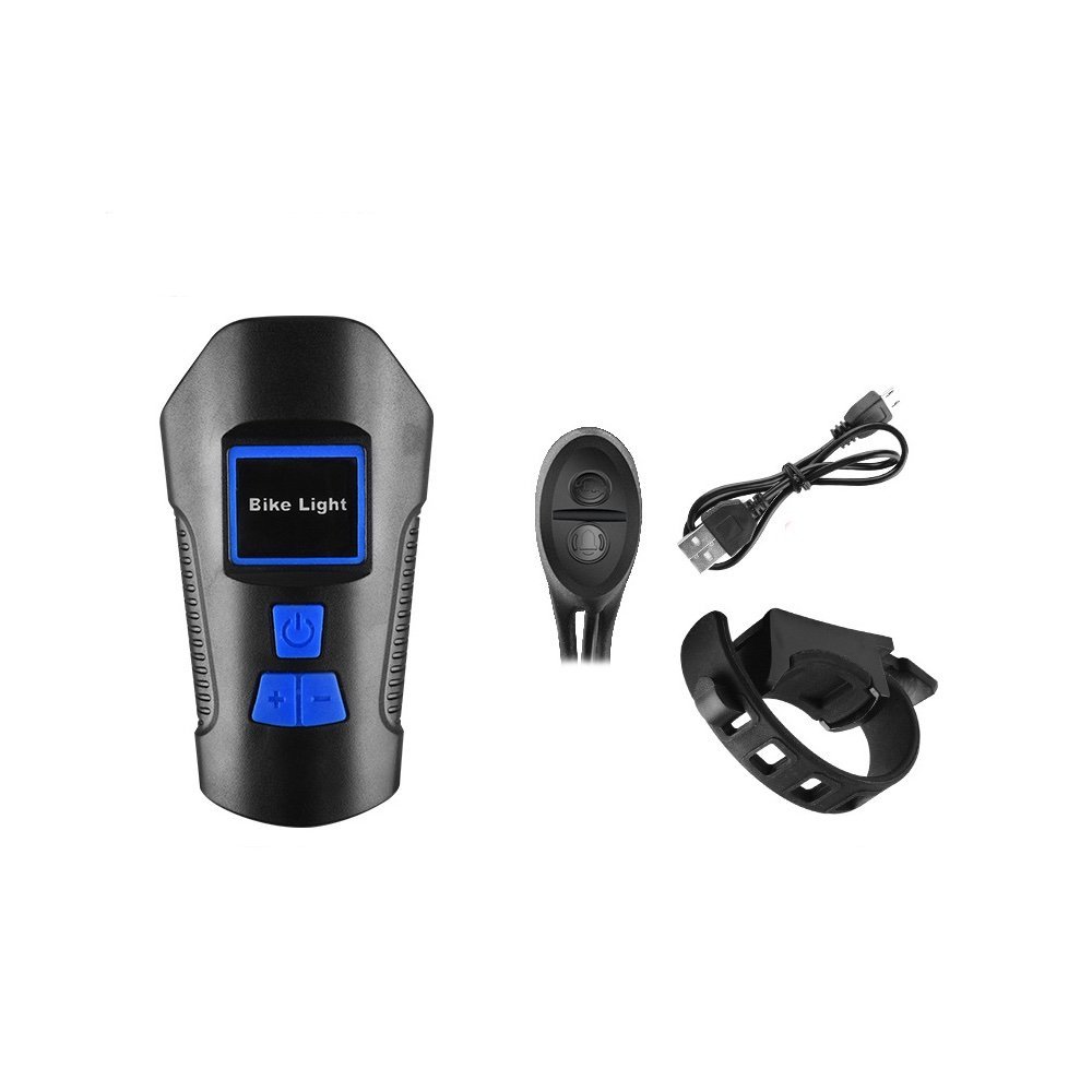 Luz faro Linterna Con Claxon Para Patinetes o Bicicletas