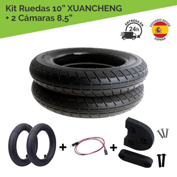 Kit Ruedas 10 Pulgadas XUANCHENG + 2 Cámaras 8,5 o 10 - Imagen 2