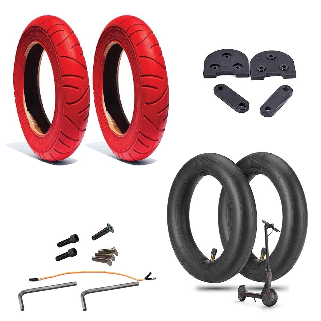 Kit 2 ruedas 10″ + 2 cámaras de 8.5″ de patinete eléctrico