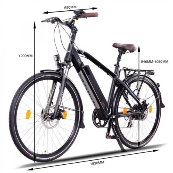 NCM Venice Plus 28" E-Bike, Urban - Imagen 2